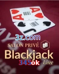 345ok blackjack ao vivo